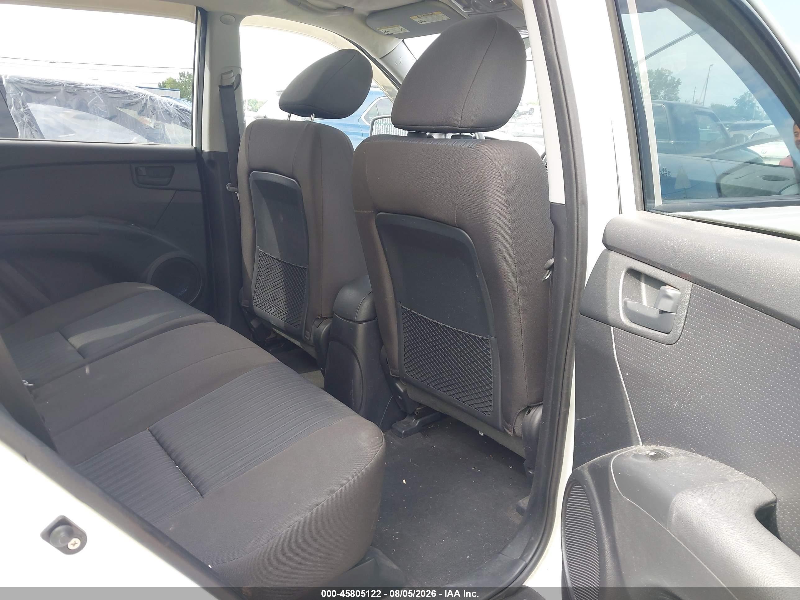 2010 Kia Sportage Lx White vin: KNDKG3A4XA7726688