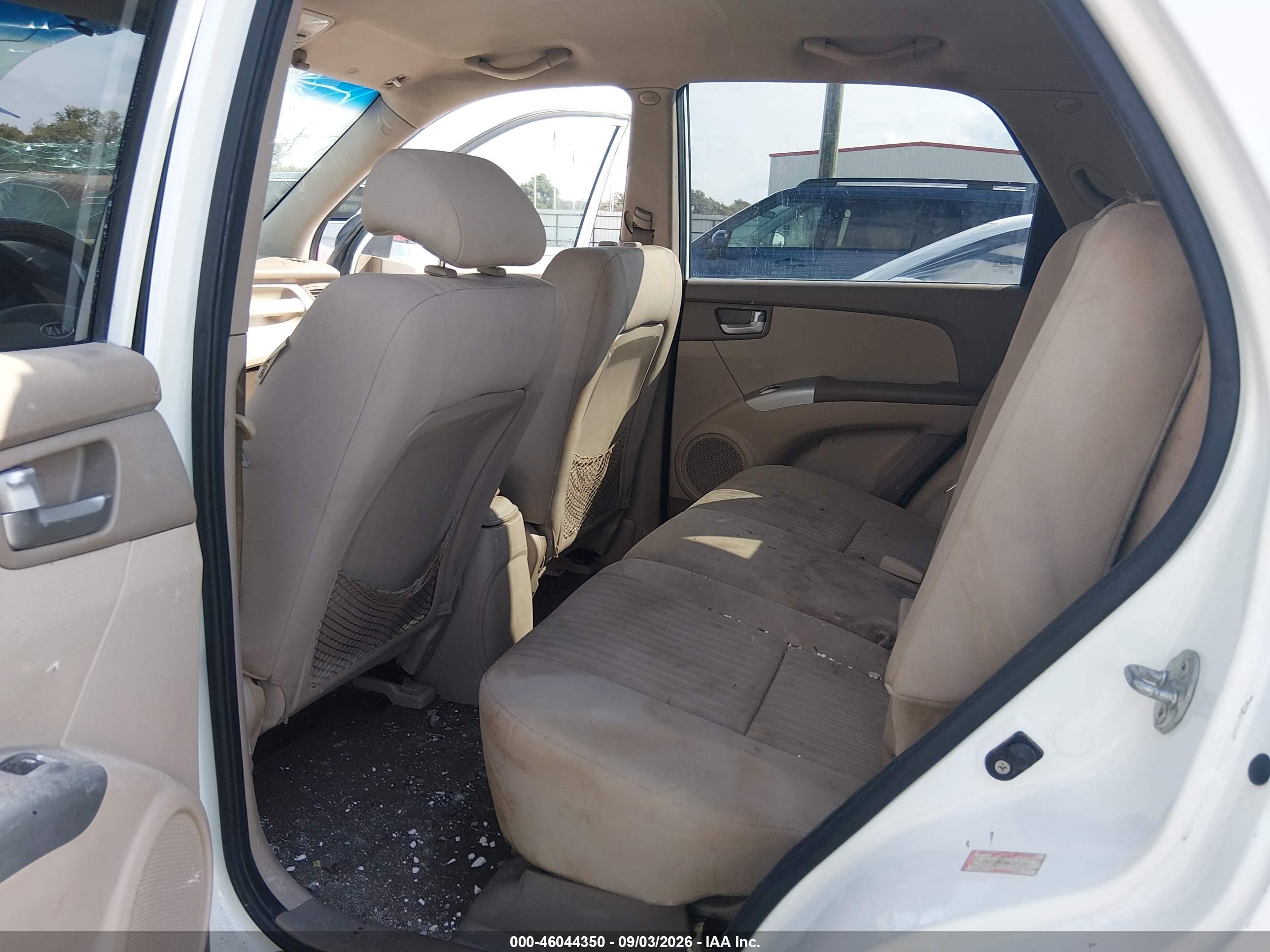 2010 Kia Sportage Lx V6 White vin: KNDKGCA30A7714752