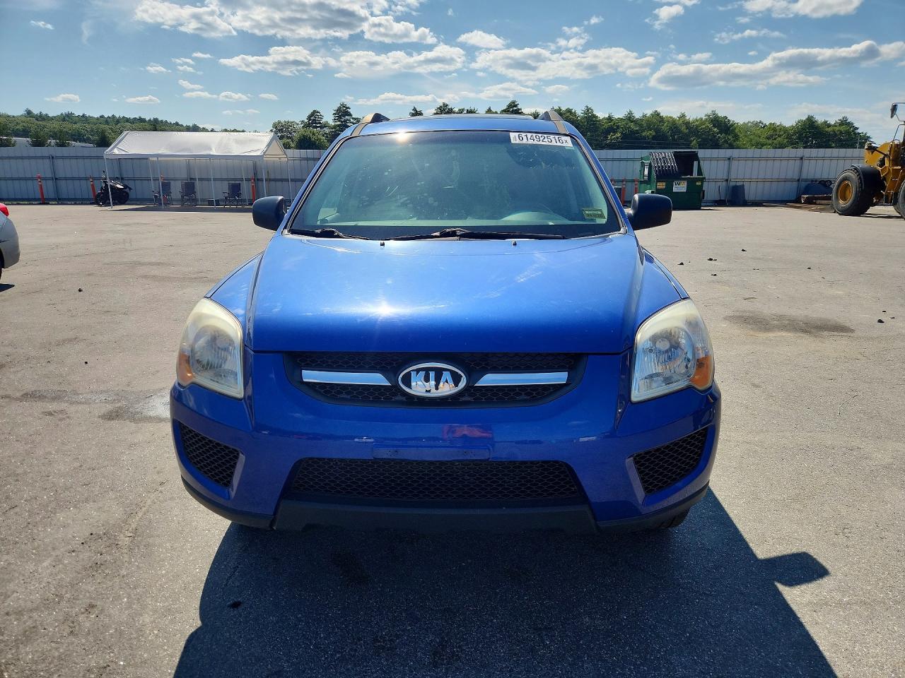 2010 Kia Sportage Lx Blue vin: KNDKGCA32A7707253