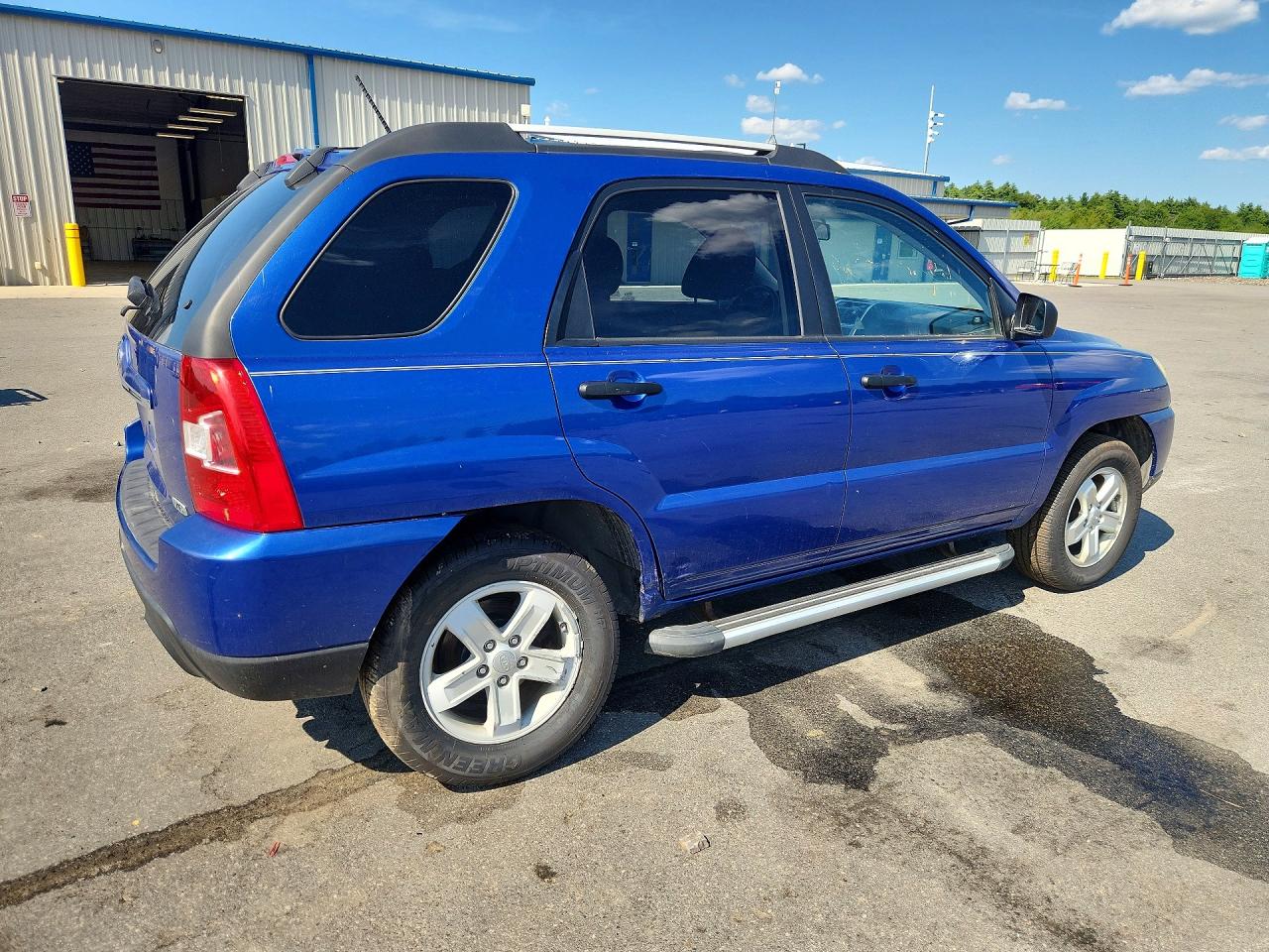 2010 Kia Sportage Lx Blue vin: KNDKGCA32A7707253