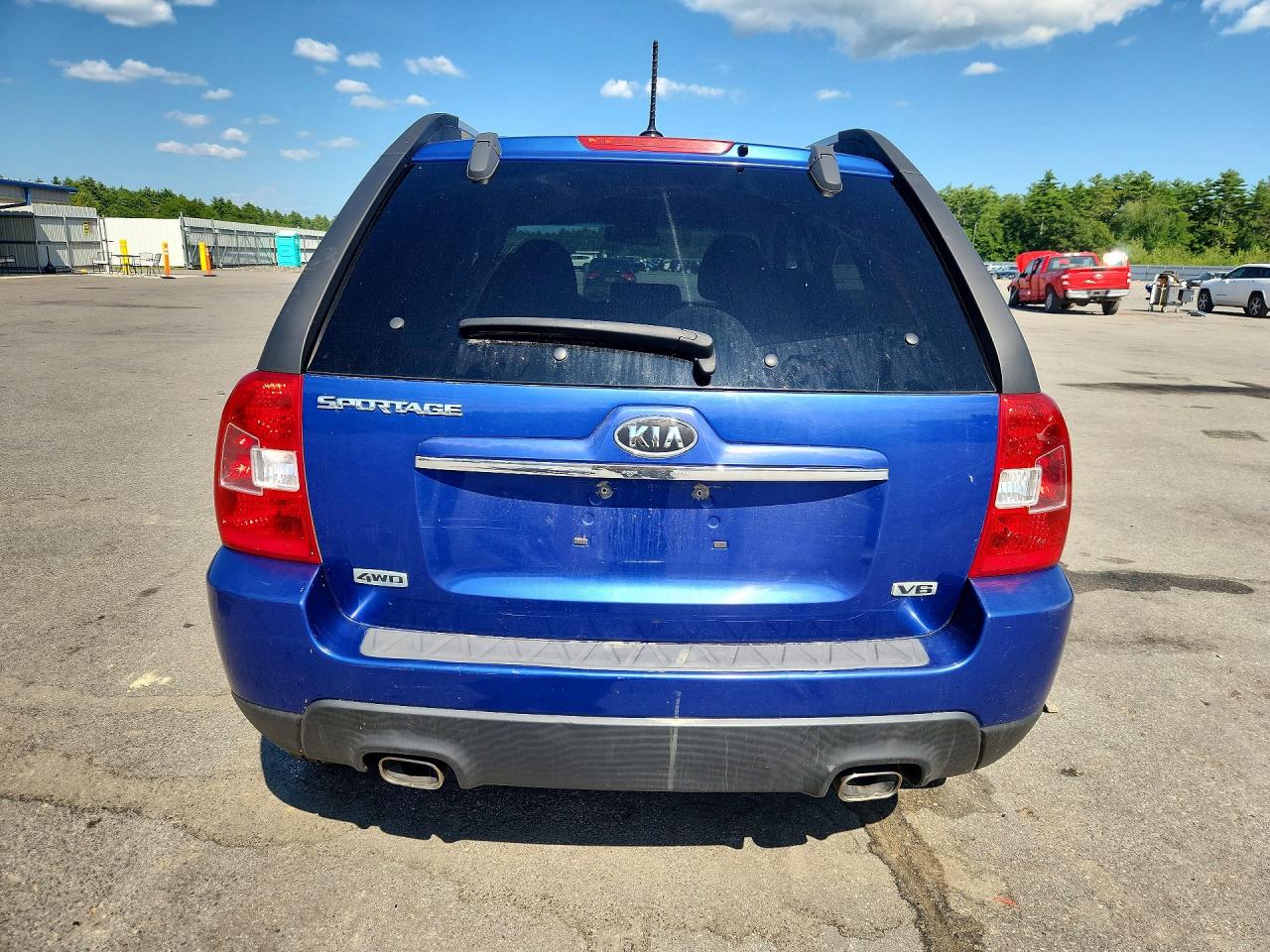 2010 Kia Sportage Lx Blue vin: KNDKGCA32A7707253