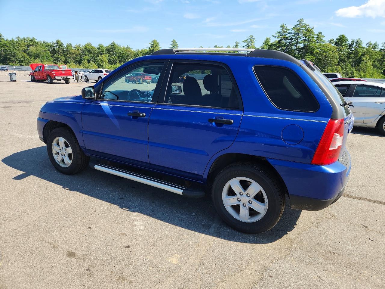 2010 Kia Sportage Lx Blue vin: KNDKGCA32A7707253