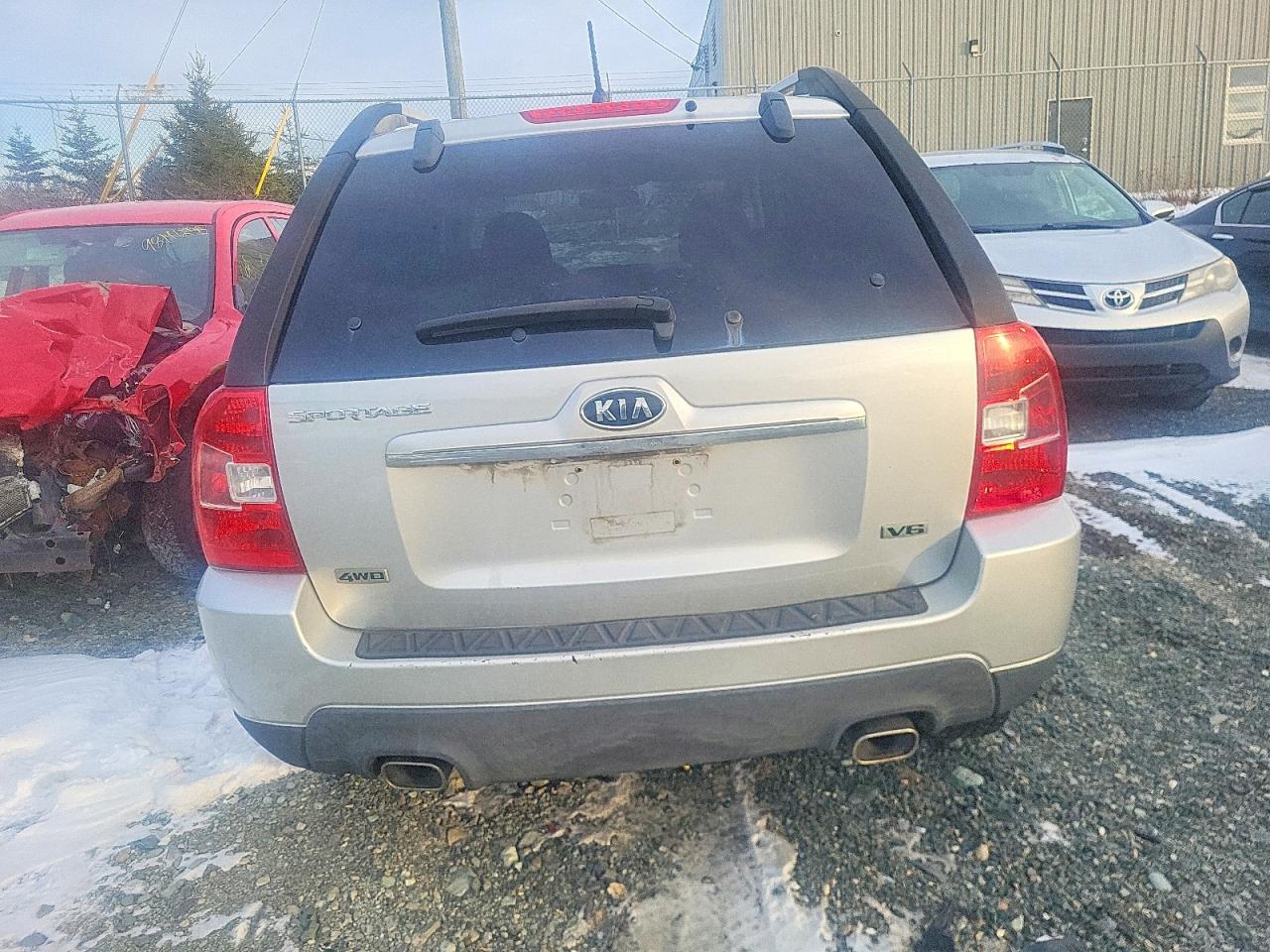 2010 Kia Sportage Lx Silver vin: KNDKGCA35A7713256