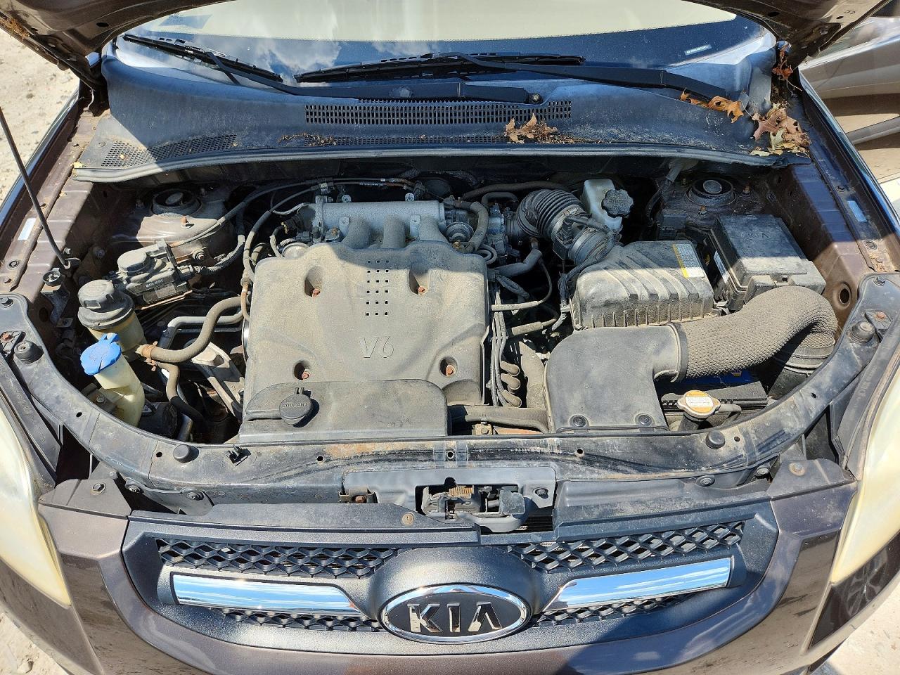 2010 Kia Sportage Lx Brown vin: KNDKGCA38A7669074