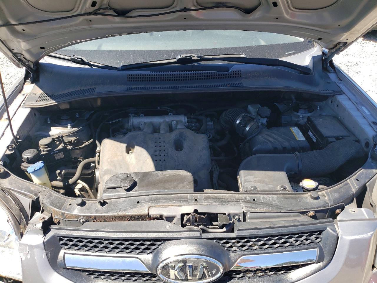 2010 Kia Sportage Lx Gray vin: KNDKGCA39A7669407