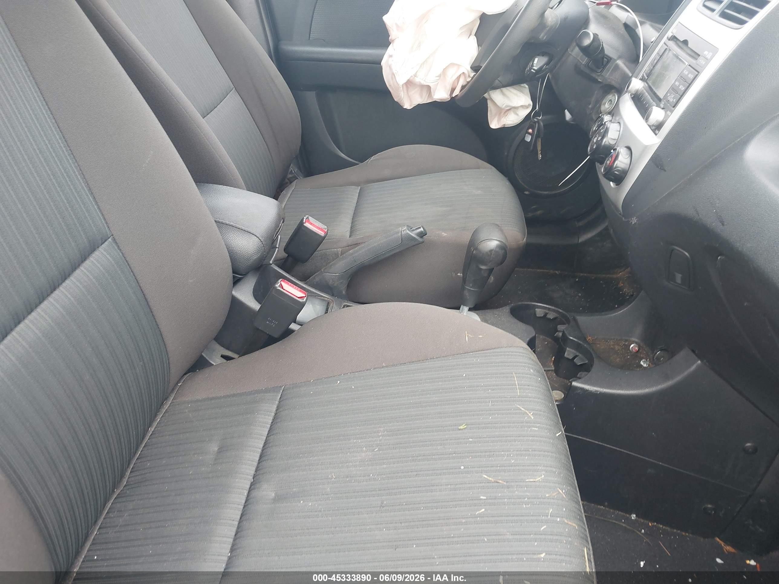 2010 Kia Sportage Lx V6 Black vin: KNDKGCA3XA7701930