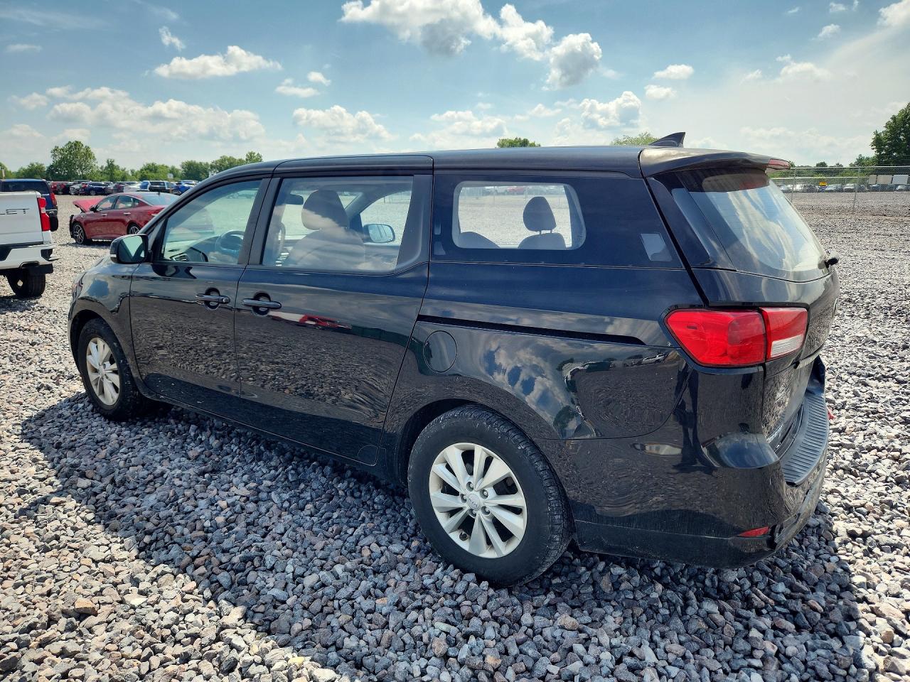 2015 Kia Sedona L Black vin: KNDMA5C15F6050835