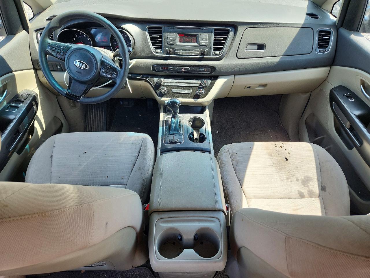 2015 Kia Sedona L Black vin: KNDMA5C15F6050835