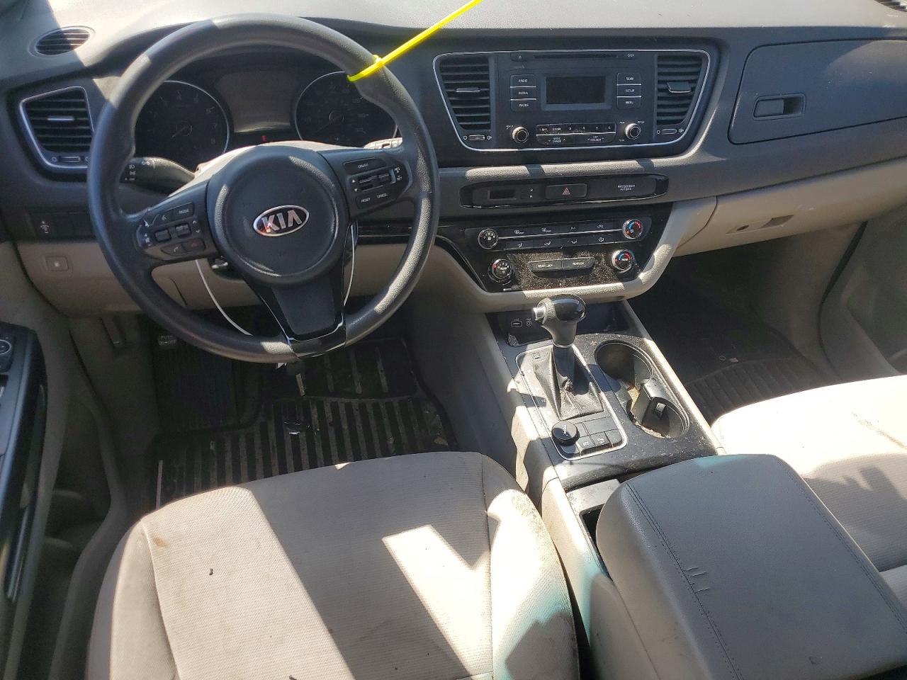 2015 Kia Sedona L Black vin: KNDMA5C17F6022115
