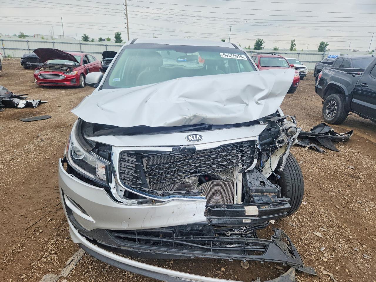 2019 Kia Sedona L Silver vin: KNDMA5C18K6572238
