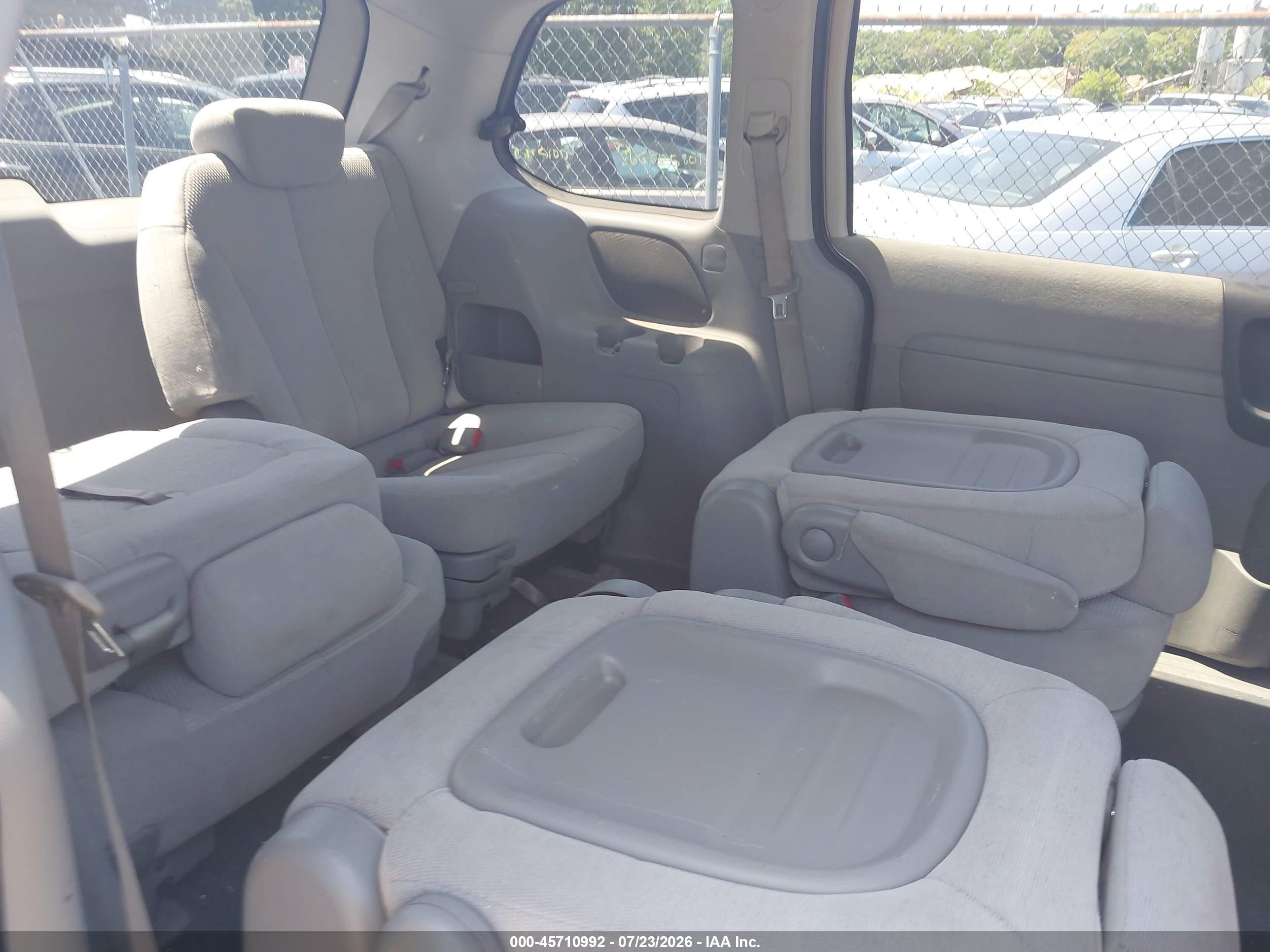 2008 Kia Sedona   Blue vin: KNDMB133186226466