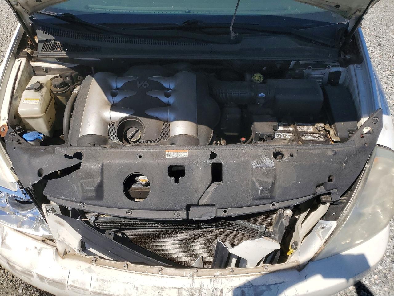 2007 Kia Sedona Base Белый vin: KNDMB133276125502