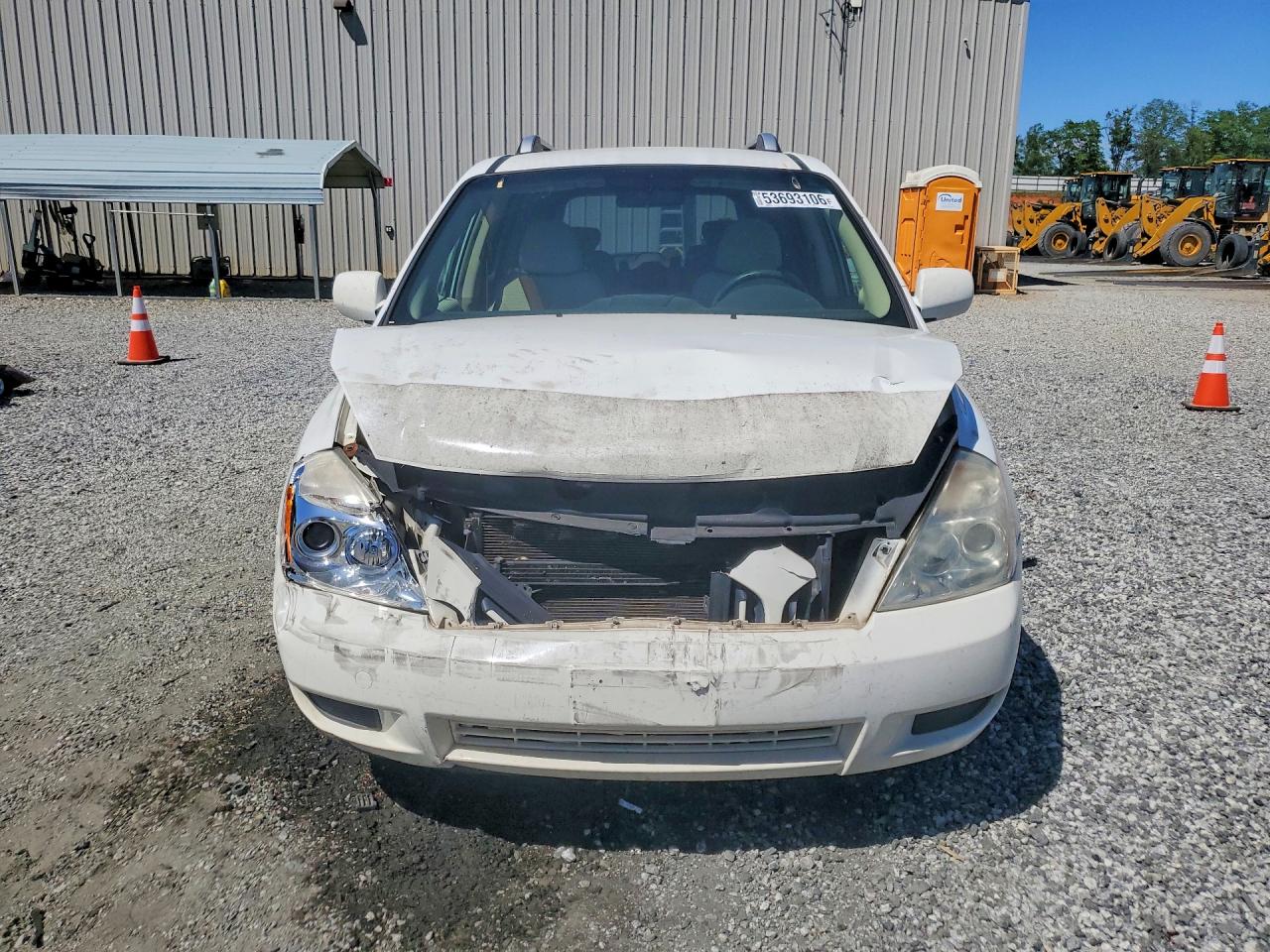 2007 Kia Sedona Base Белый vin: KNDMB133276125502