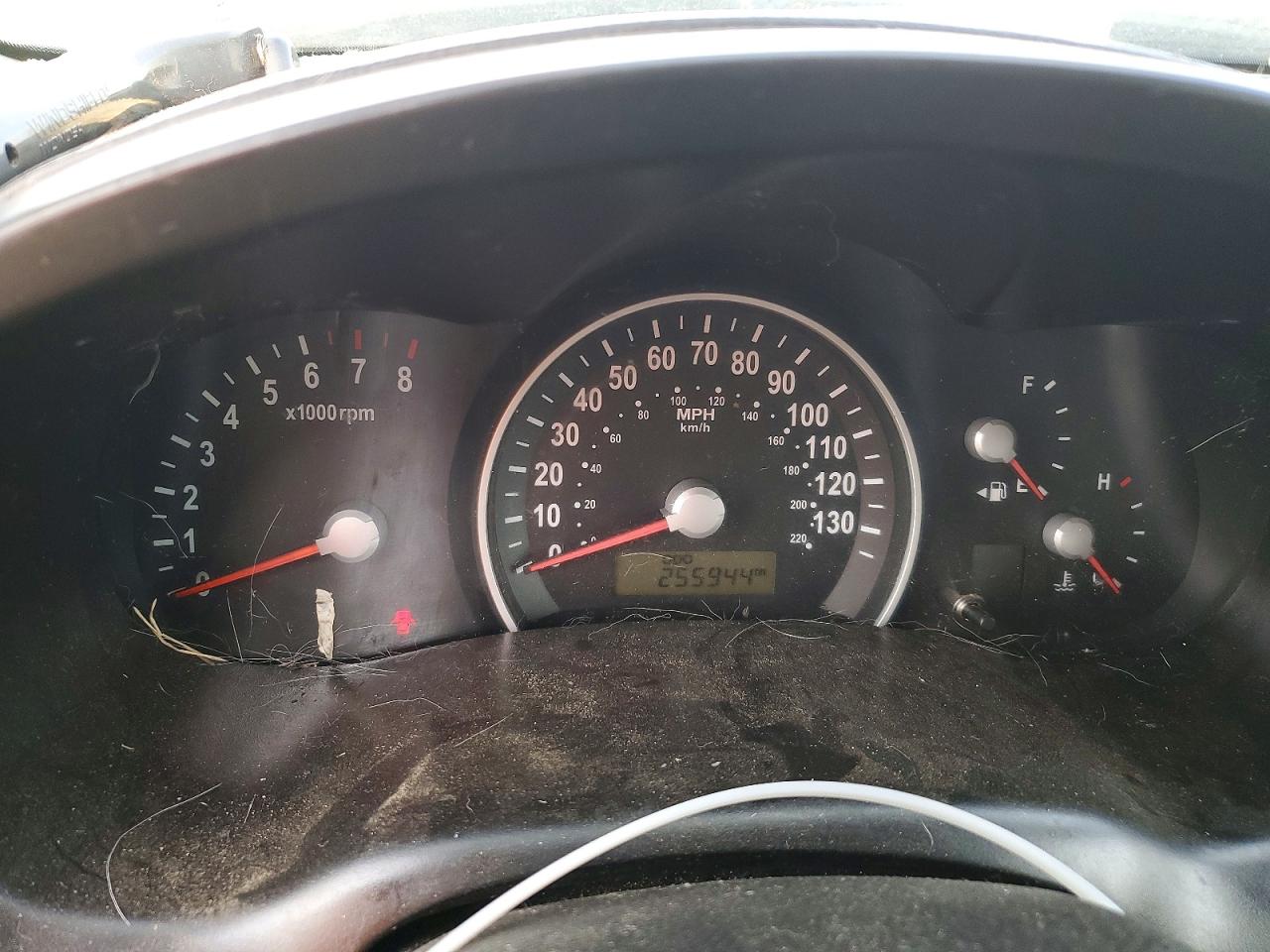 2007 Kia Sedona Base White vin: KNDMB133276134250