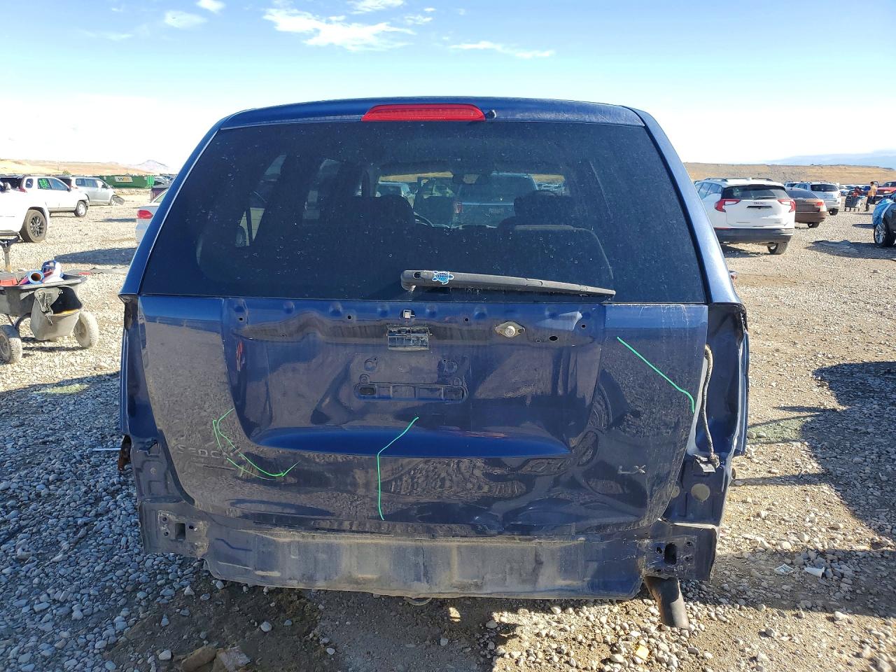 2006 Kia Sedona Lx Blue vin: KNDMB233066037973