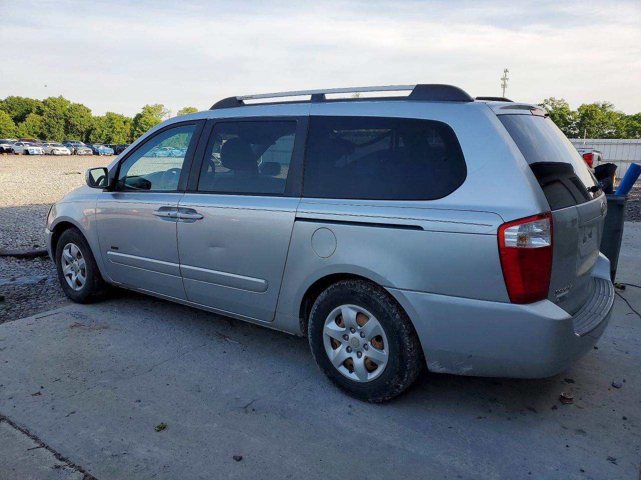 2006 Kia Sedona Lx Silver vin: KNDMB233066039559