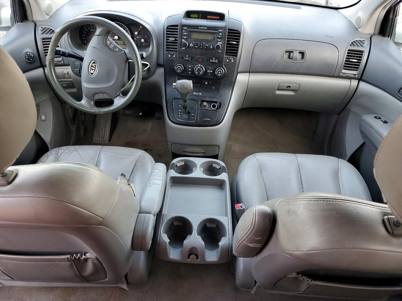 2006 Kia Sedona Lx Silver vin: KNDMB233066039559
