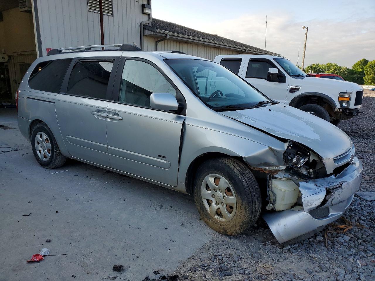 2006 Kia Sedona Lx Silver vin: KNDMB233066039559