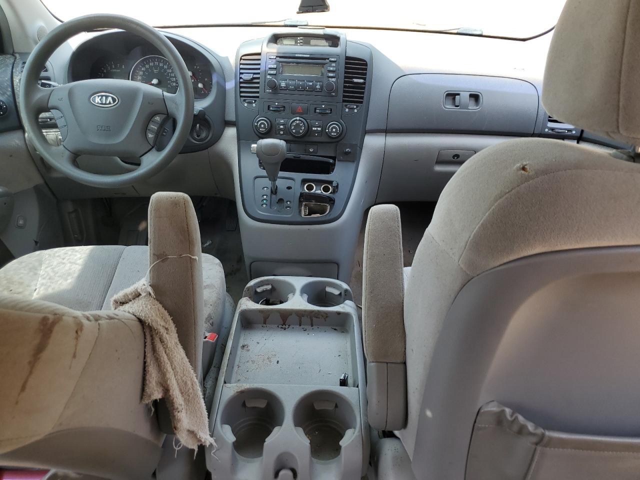 2006 Kia Sedona Lx Red vin: KNDMB233066065949