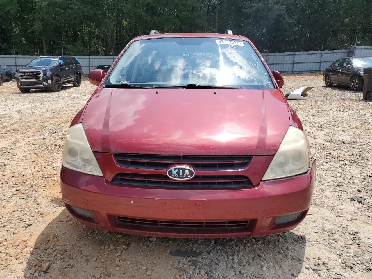 2006 Kia Sedona Lx Red vin: KNDMB233066065949