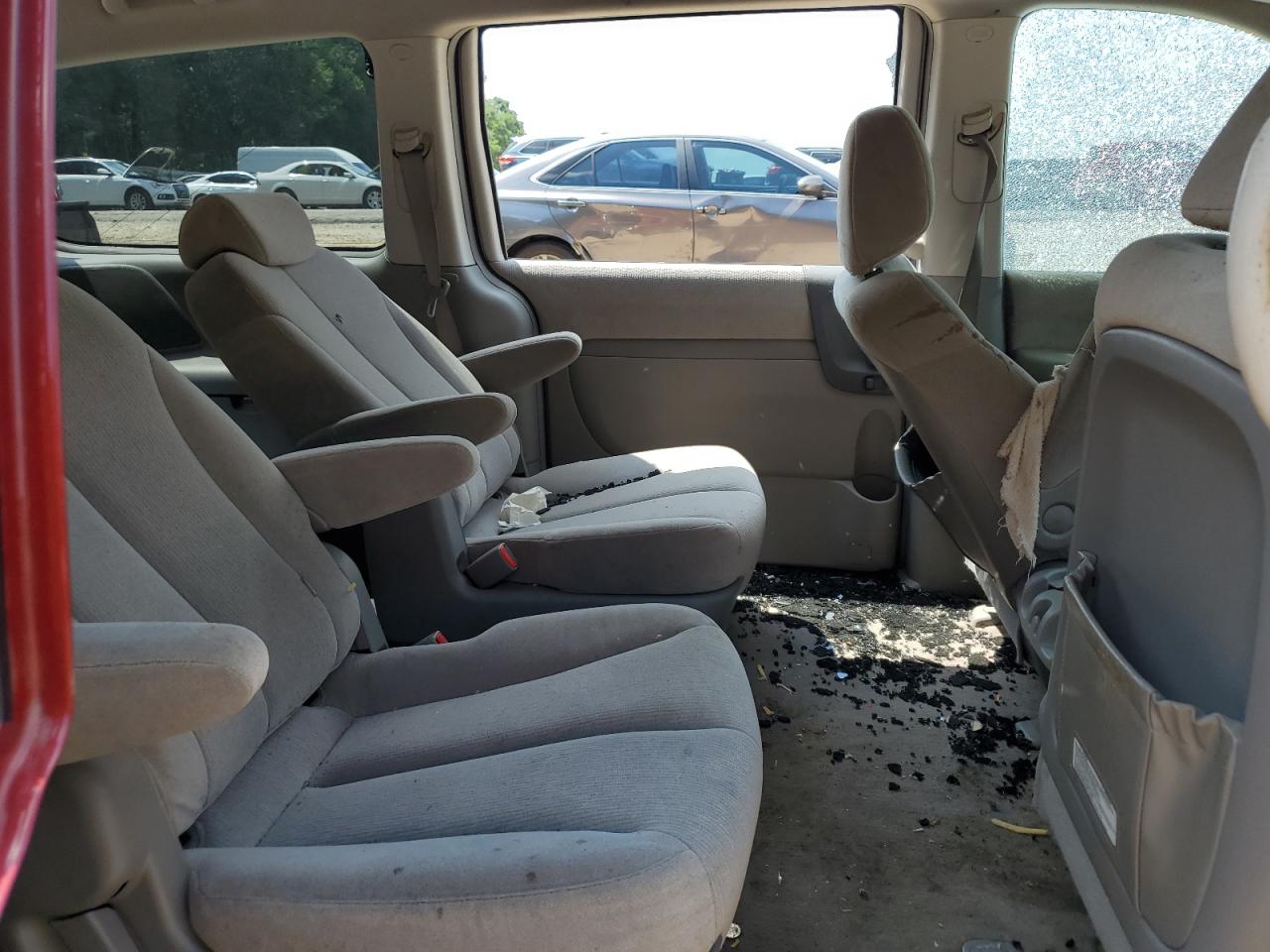 2006 Kia Sedona Lx Red vin: KNDMB233066065949
