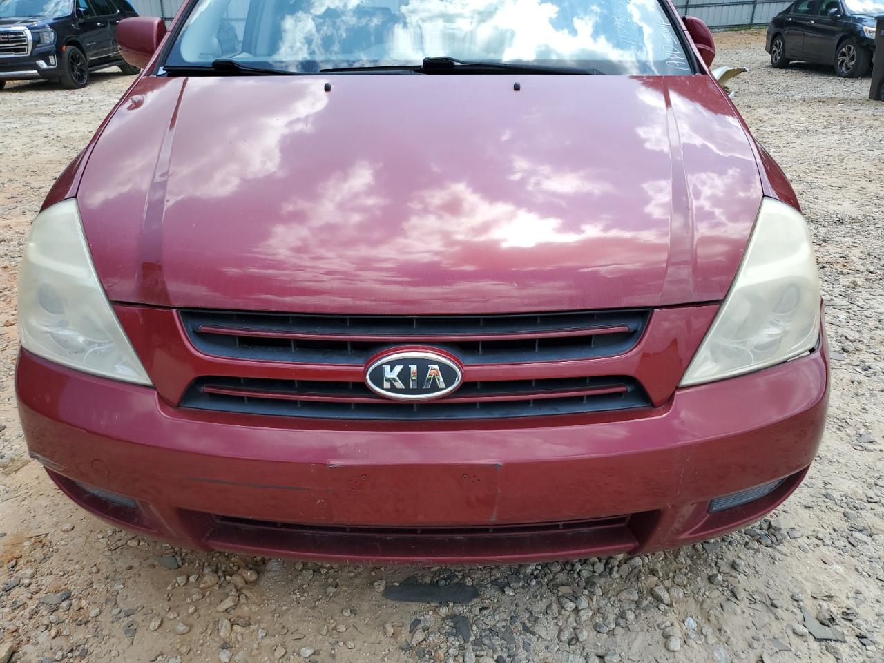2006 Kia Sedona Lx Red vin: KNDMB233066065949