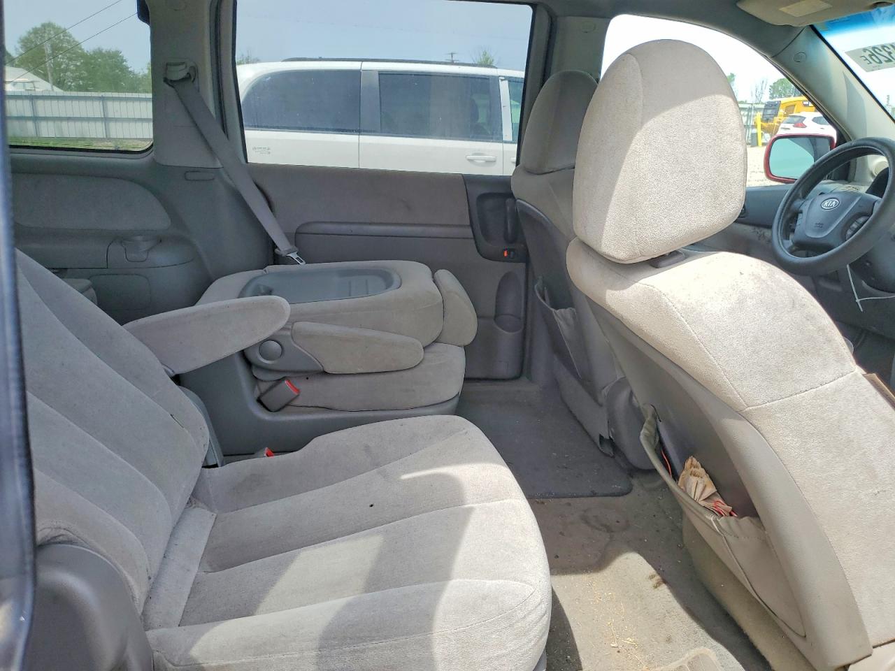 2006 Kia Sedona Lx Red vin: KNDMB233066076191