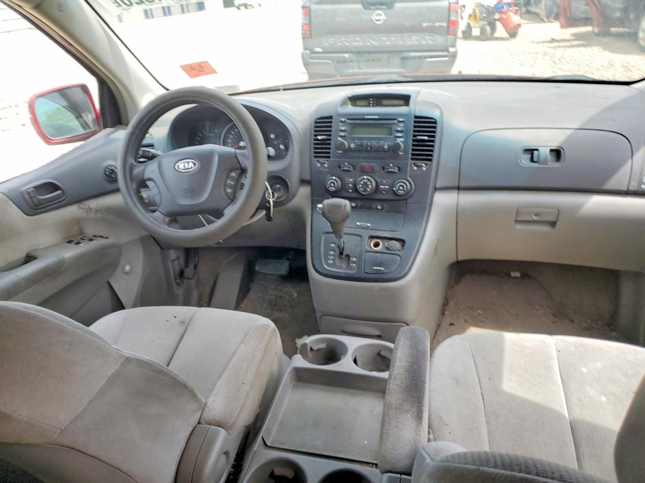 2006 Kia Sedona Lx Red vin: KNDMB233066076191