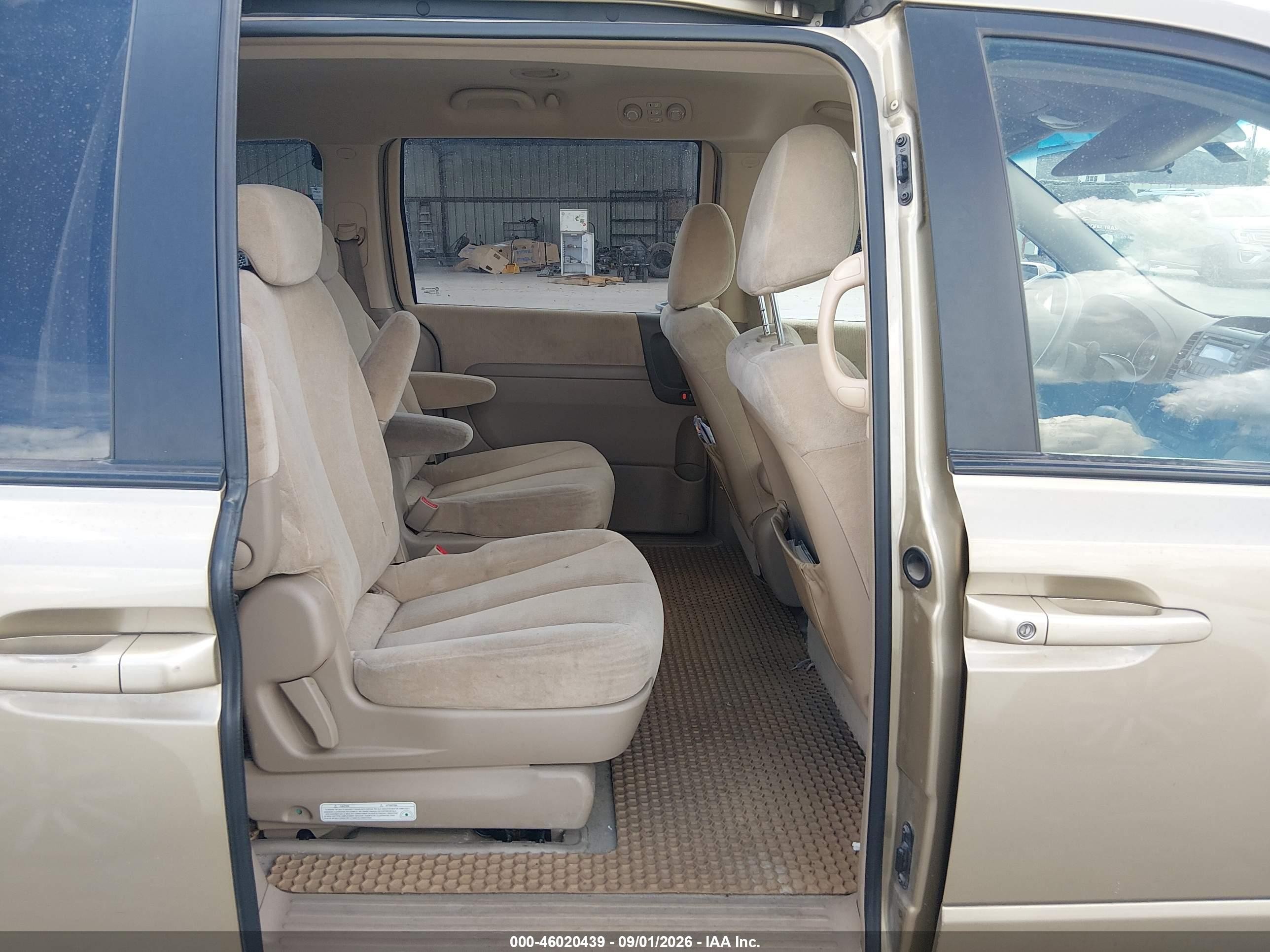 2006 Kia Sedona Ex/lx Gold vin: KNDMB233066084789