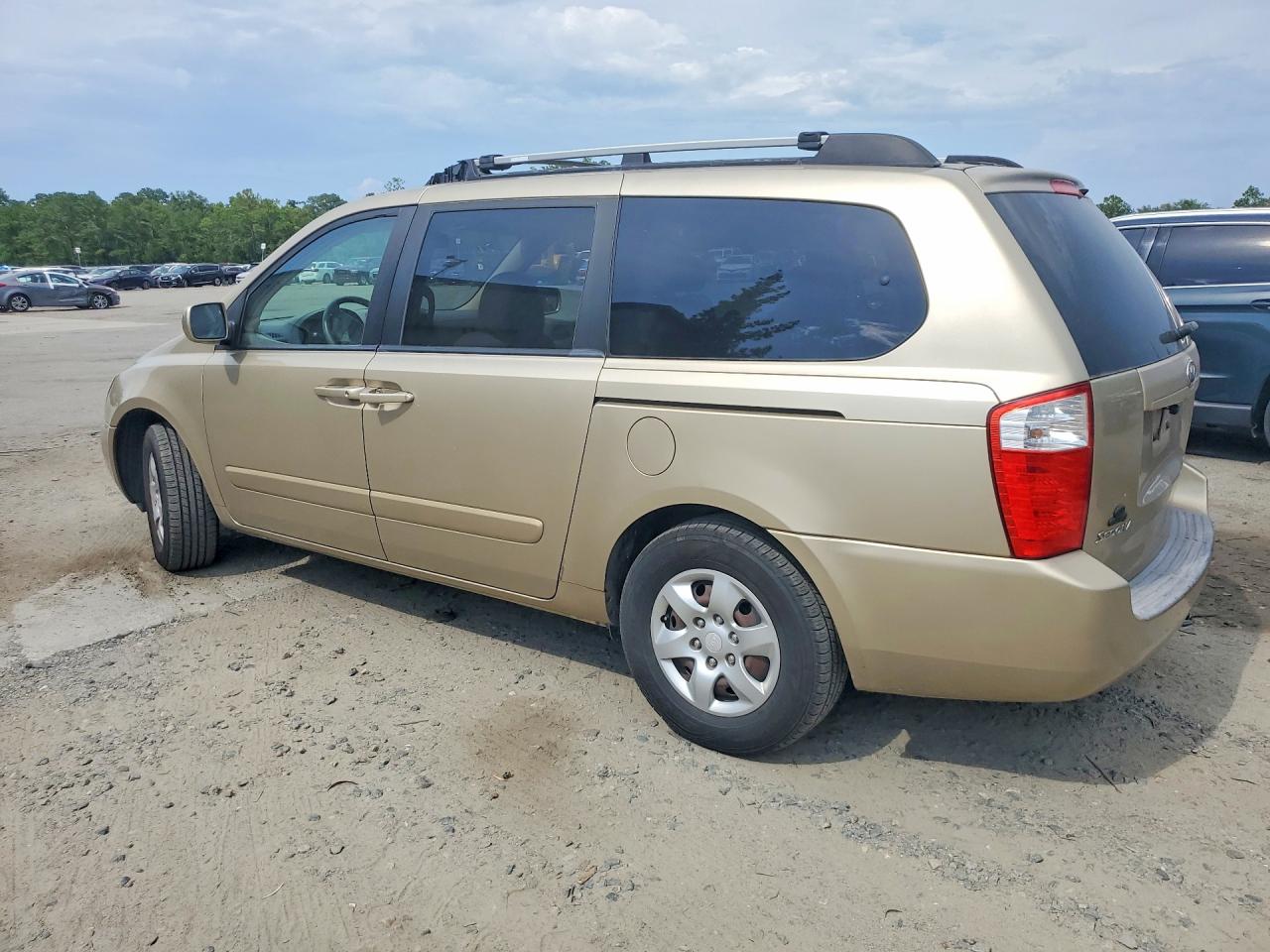 2007 Kia Sedona Ex/lx Gold vin: KNDMB233076173439