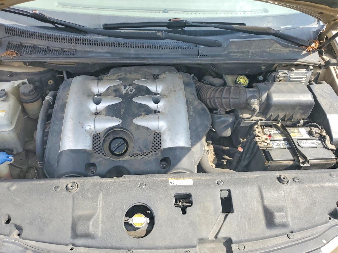 2007 Kia Sedona Ex/lx Gold vin: KNDMB233076173439