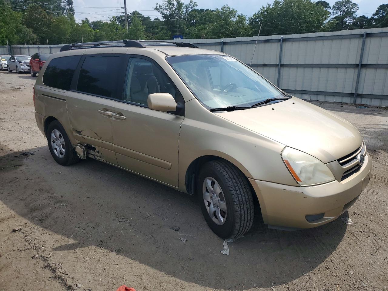 2007 Kia Sedona Ex/lx Gold vin: KNDMB233076173439