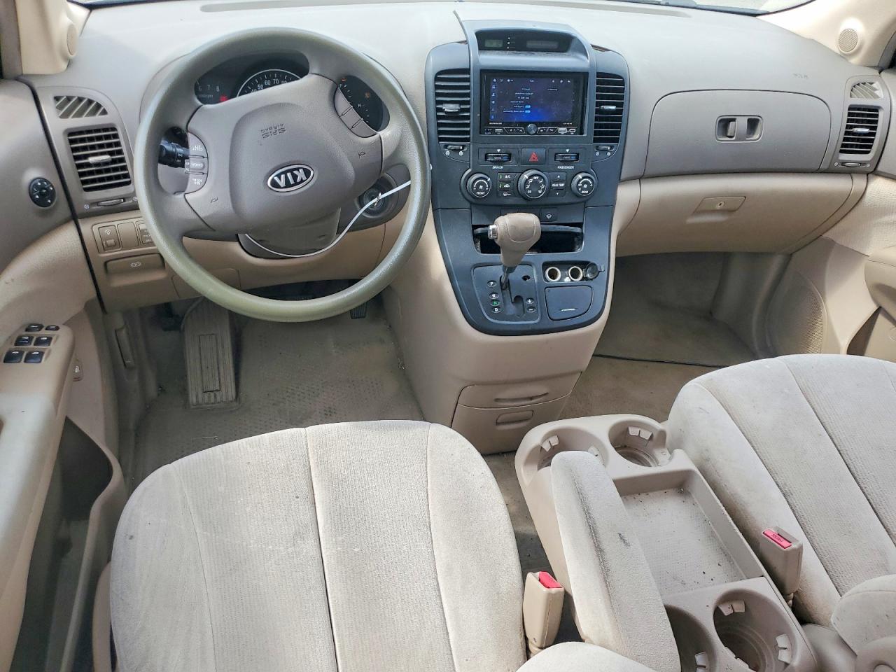 2007 Kia Sedona Ex/lx Gold vin: KNDMB233076173439