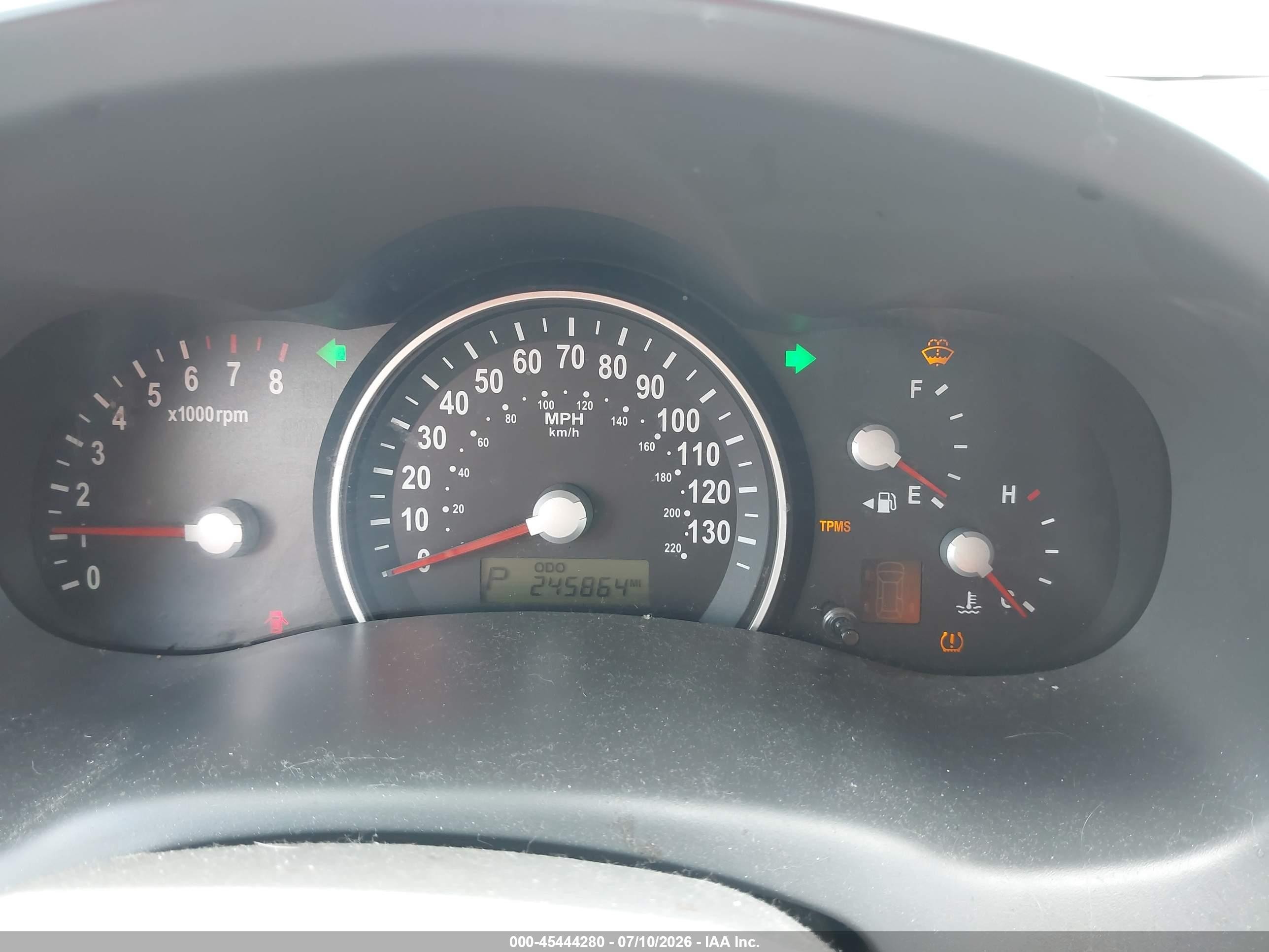 2007 Kia Sedona Lx Black vin: KNDMB233076188474