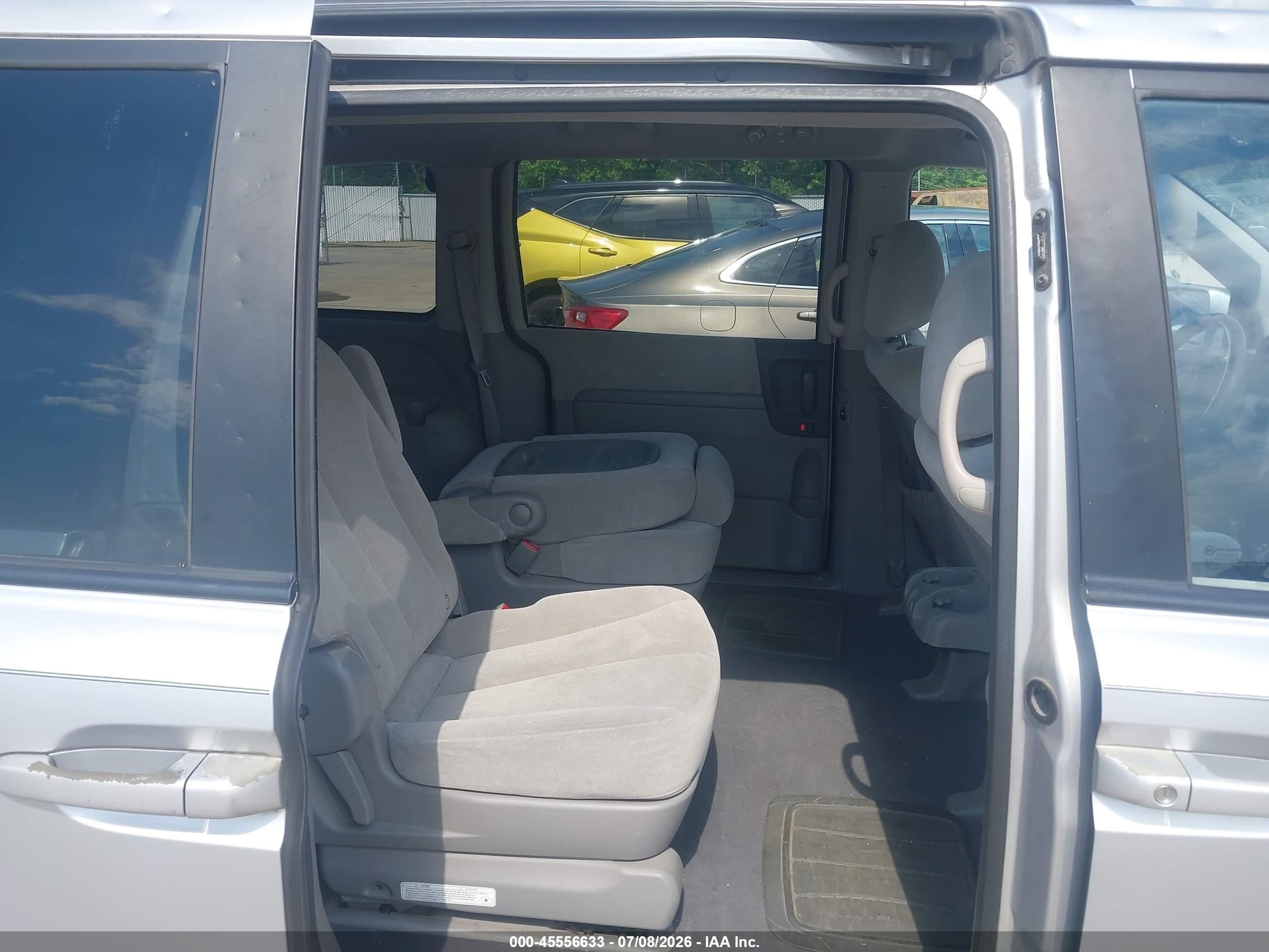 2008 Kia Sedona Lx Gray vin: KNDMB233086218803
