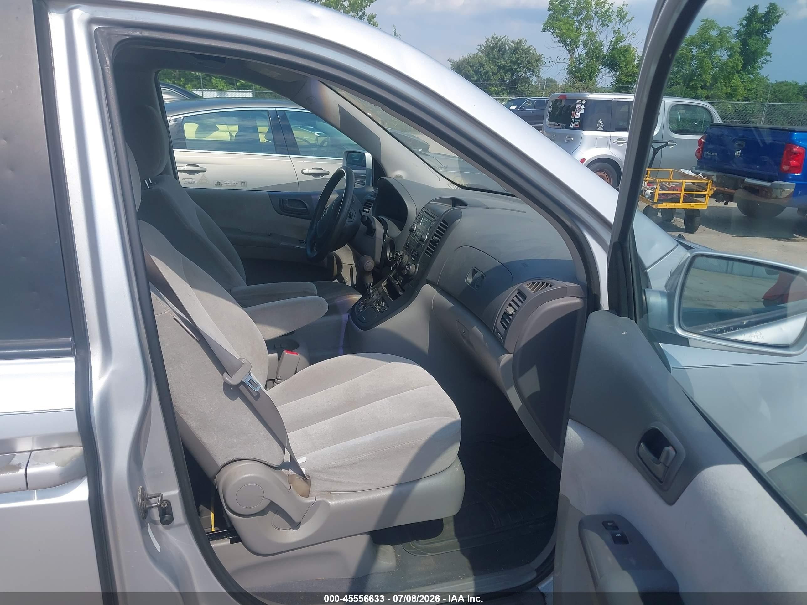 2008 Kia Sedona Lx Gray vin: KNDMB233086218803