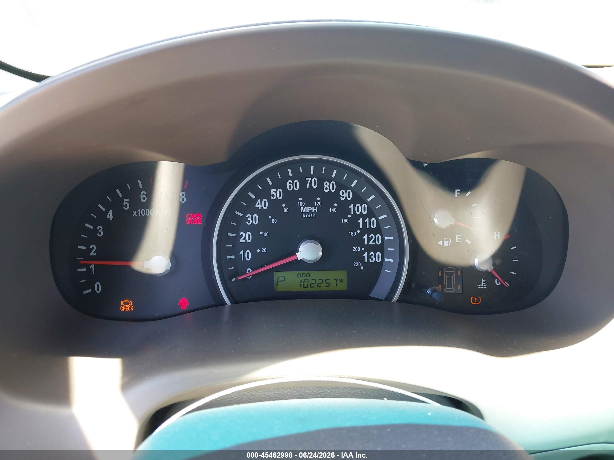 2006 Kia Sedona Ex/lx Dark Blue vin: KNDMB233166021149