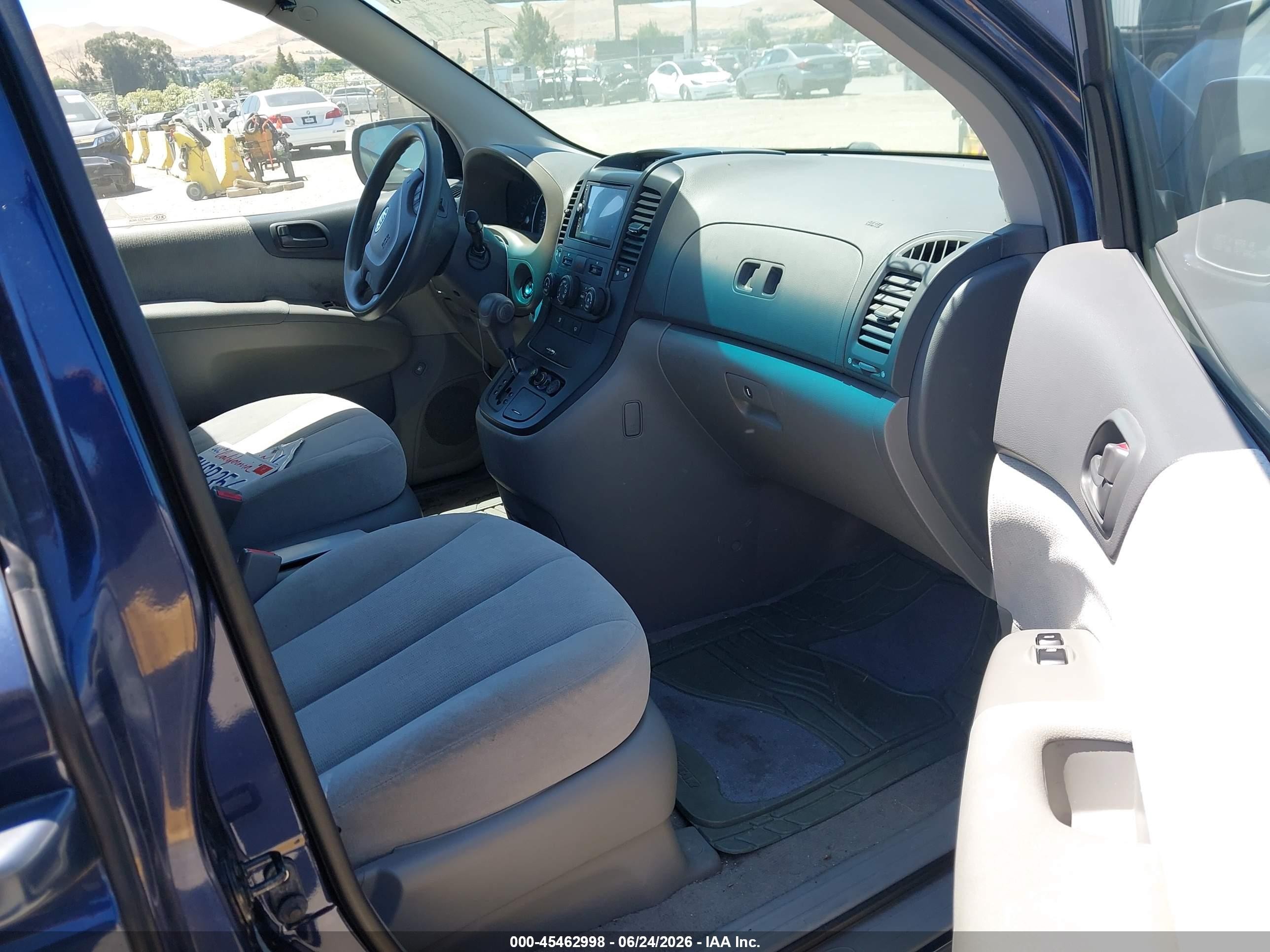 2006 Kia Sedona Ex/lx Dark Blue vin: KNDMB233166021149
