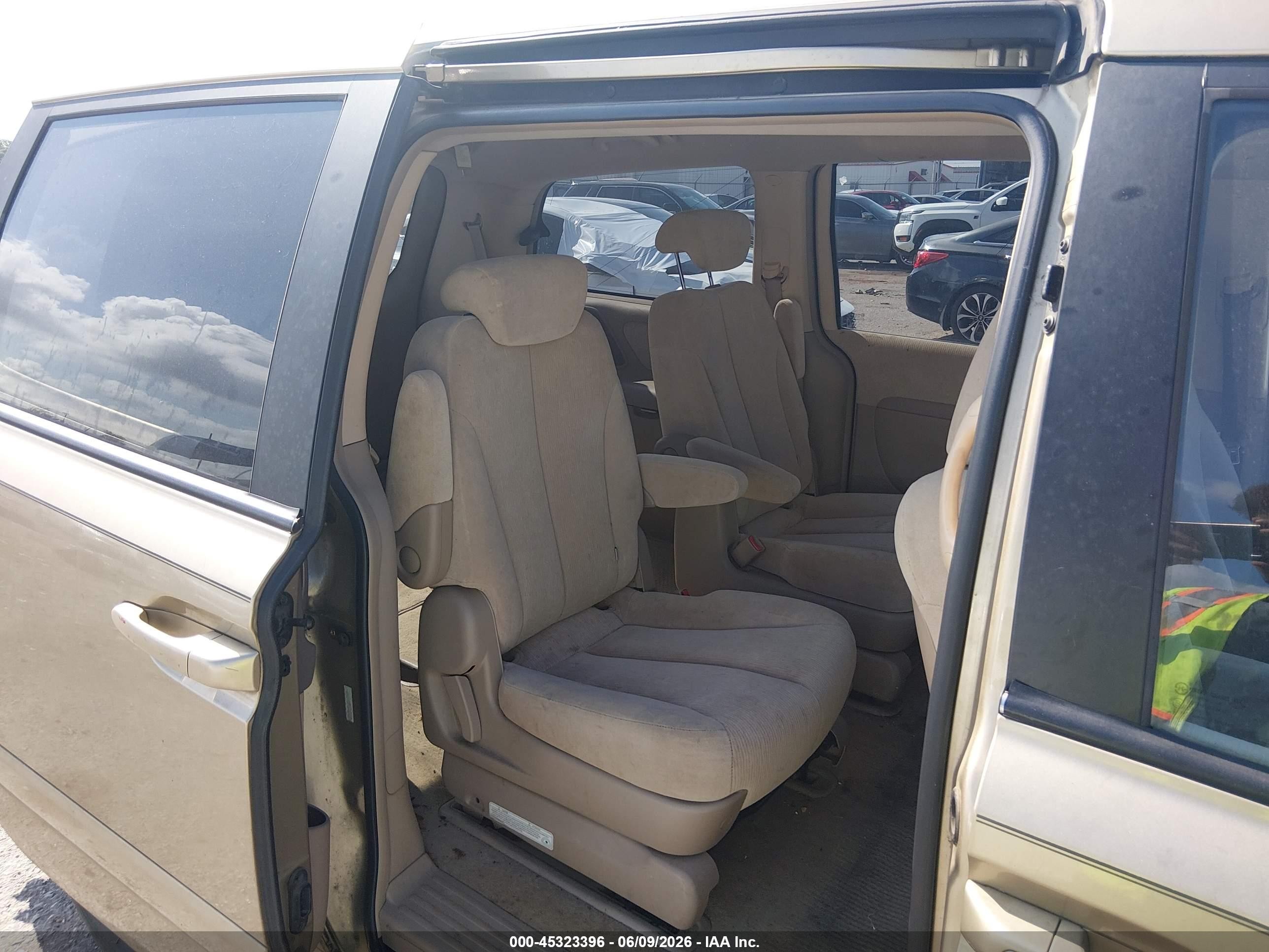 2006 Kia Sedona Ex/lx Champagne vin: KNDMB233166051705
