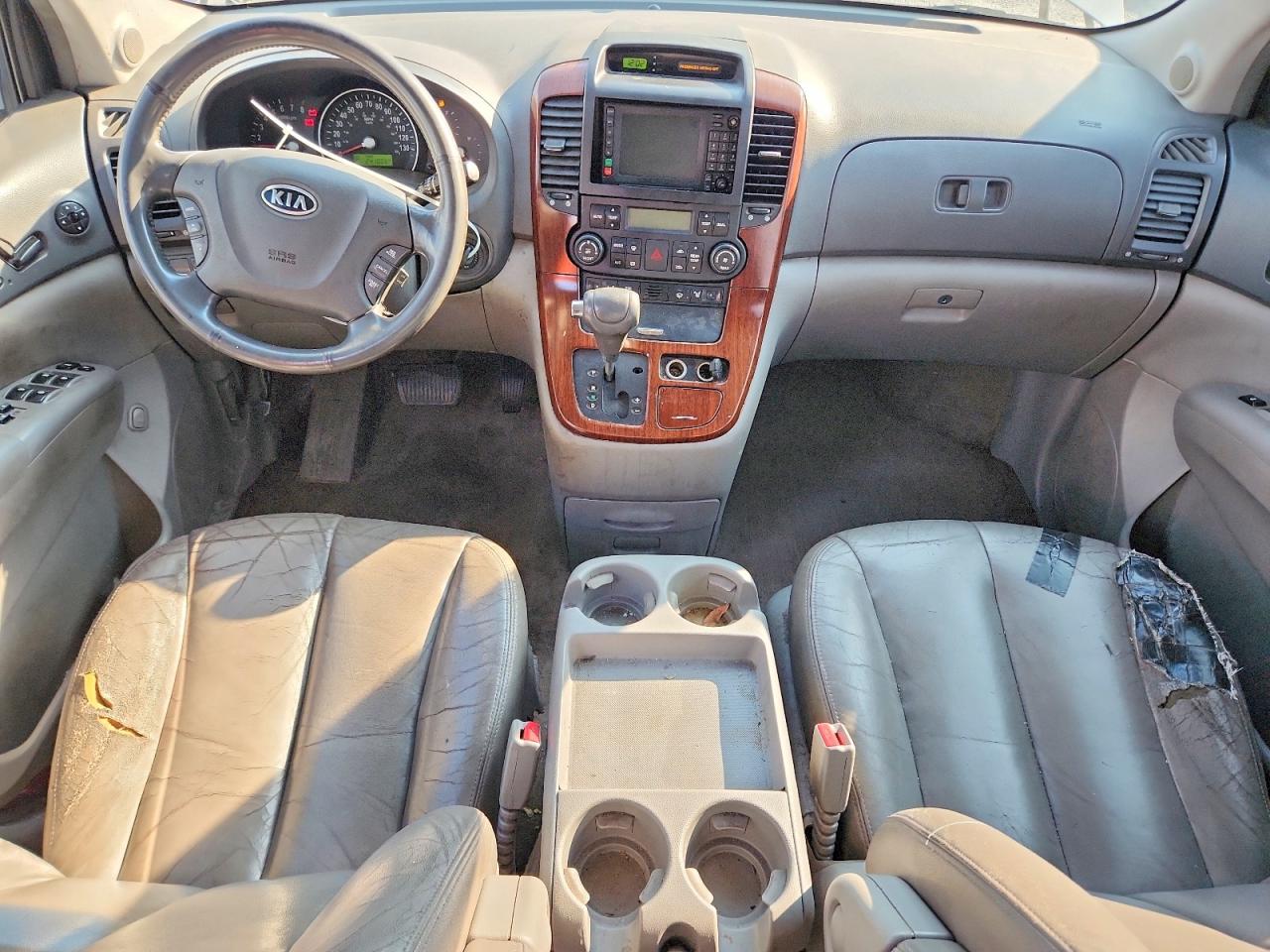 2006 Kia Sedona Lx Silver vin: KNDMB233166081593