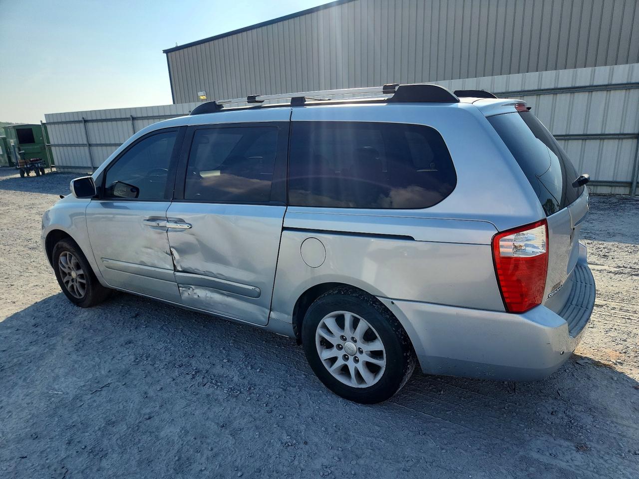 2006 Kia Sedona Lx Silver vin: KNDMB233166081593