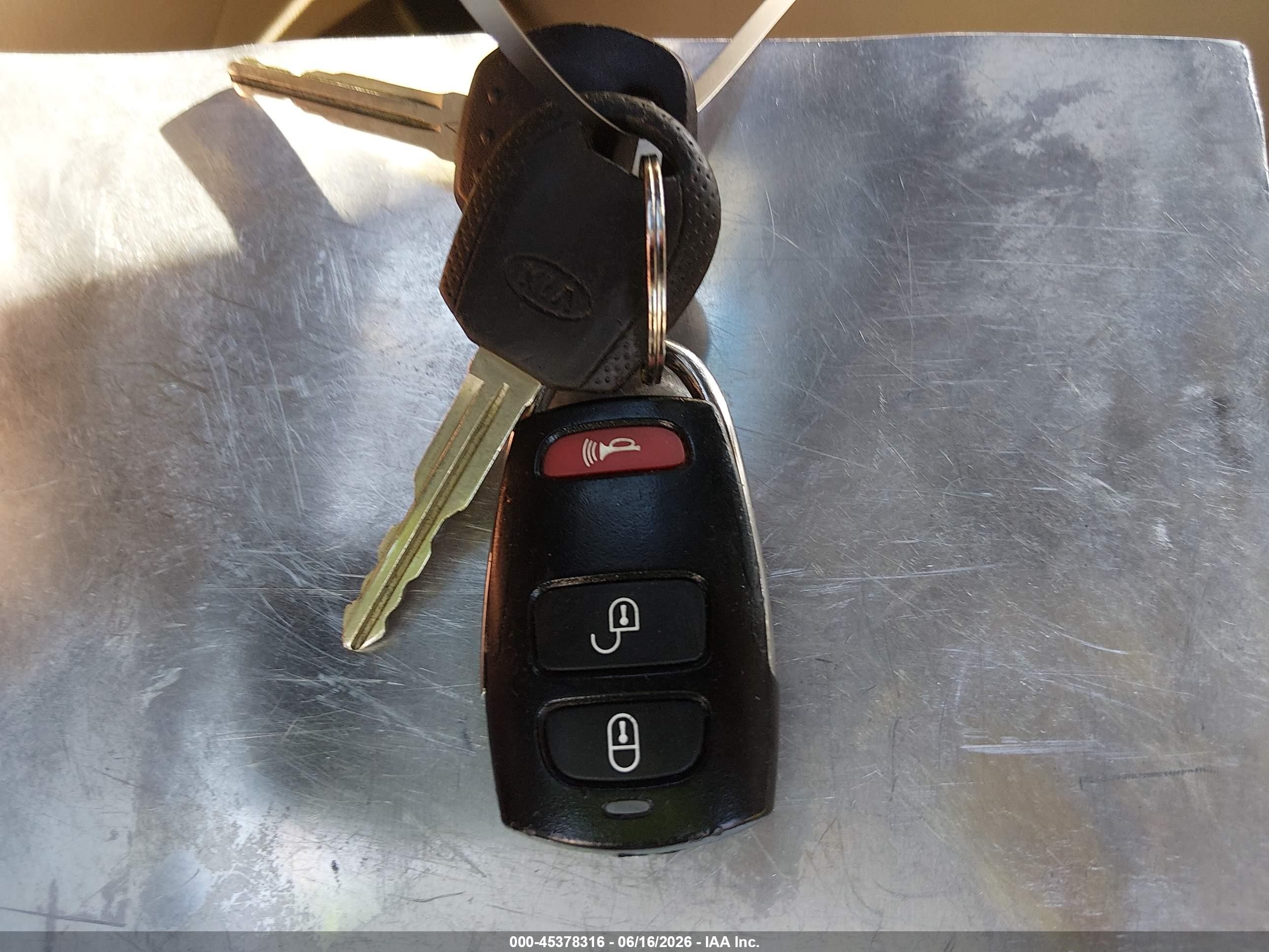 2007 Kia Sedona Lx Gold vin: KNDMB233176154267