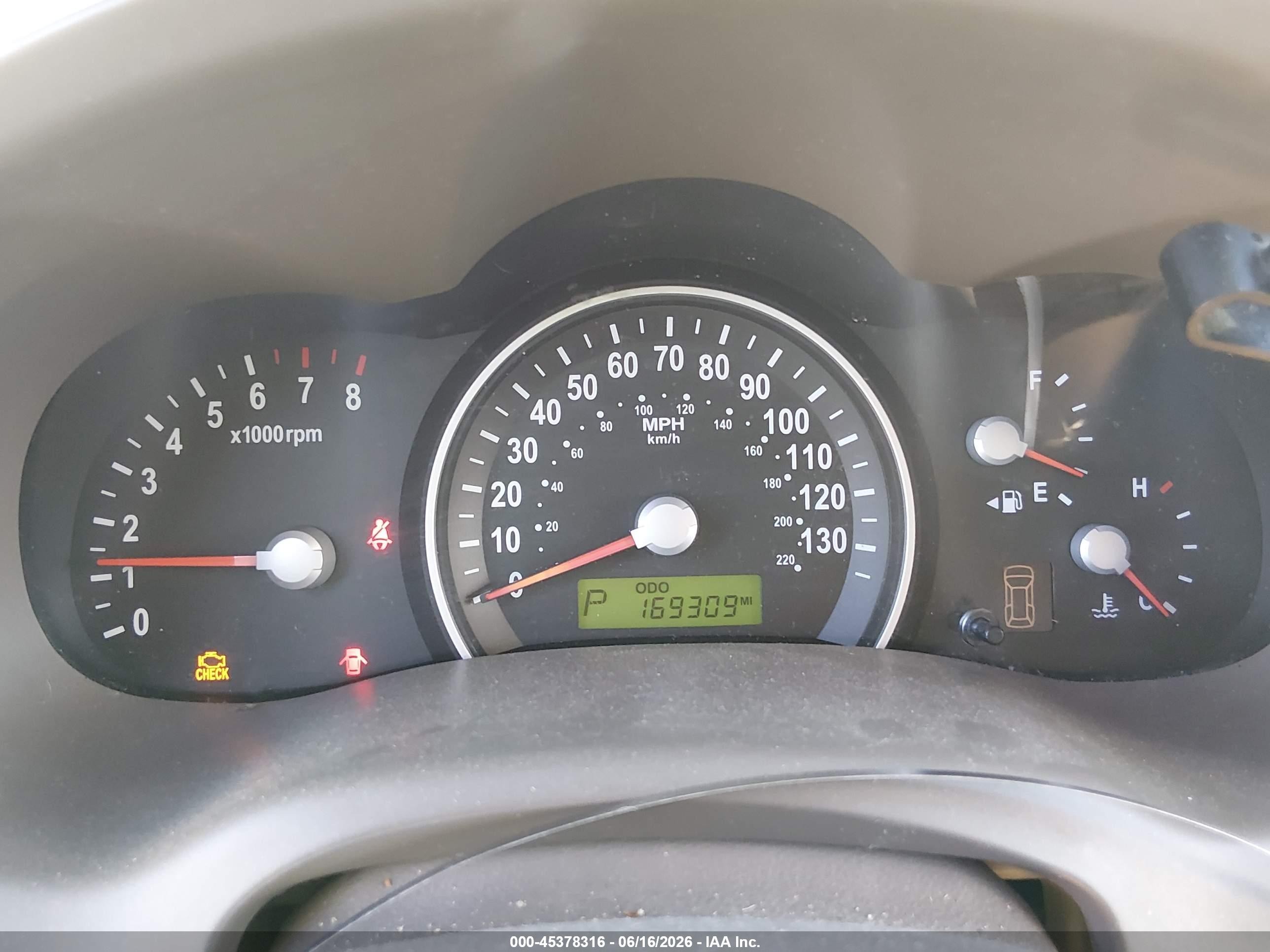 2007 Kia Sedona Lx Gold vin: KNDMB233176154267