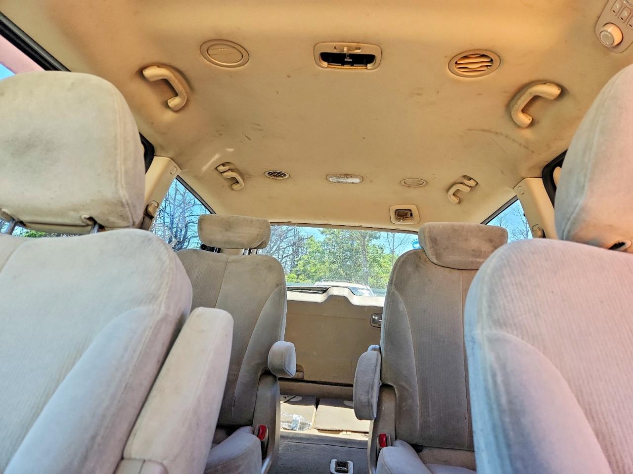 2008 Kia Sedona Lx Silver vin: KNDMB233186230619