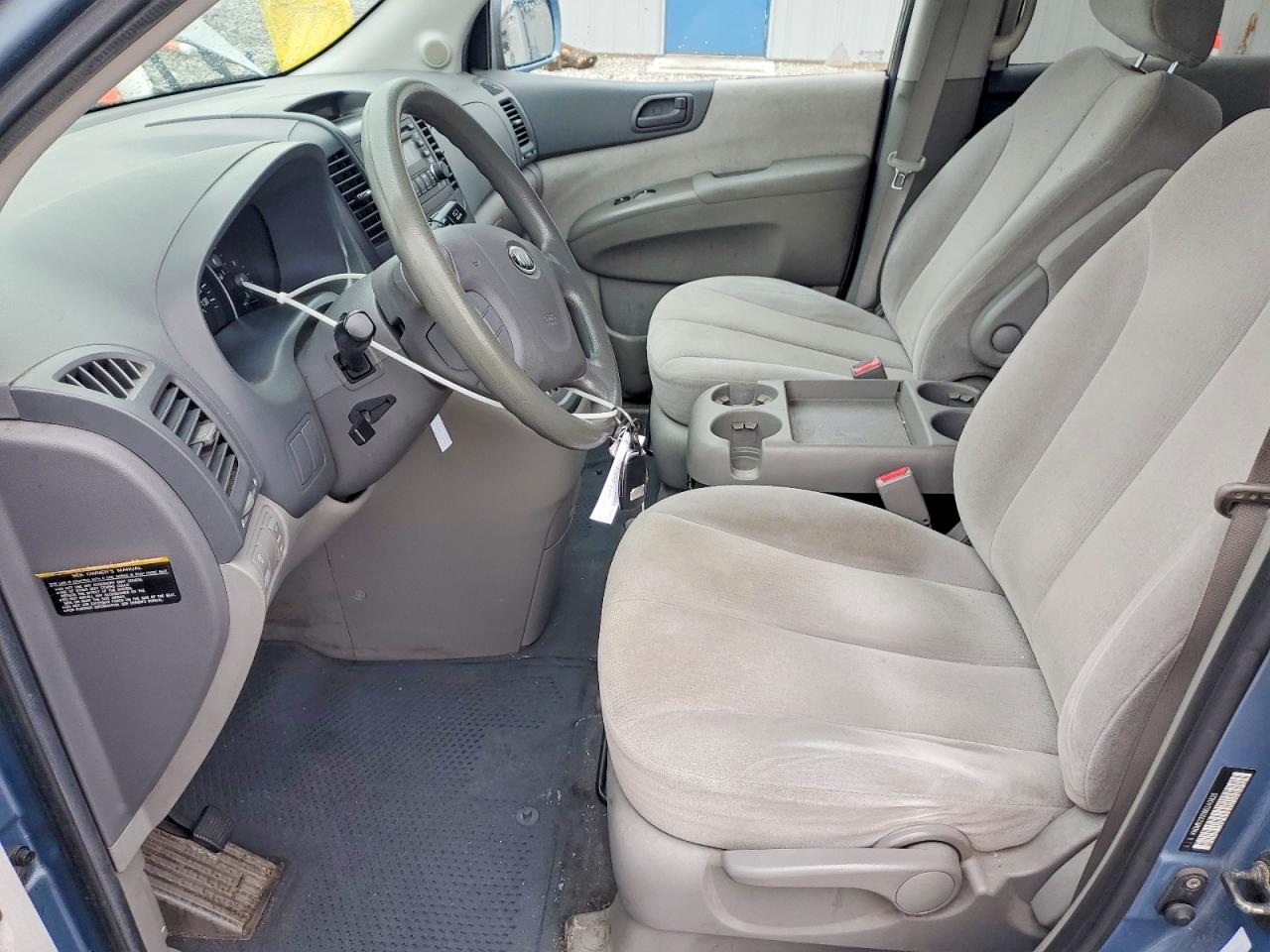 2008 Kia Sedona Lx Blue vin: KNDMB233186240826