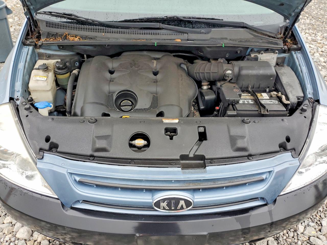 2008 Kia Sedona Lx Blue vin: KNDMB233186240826