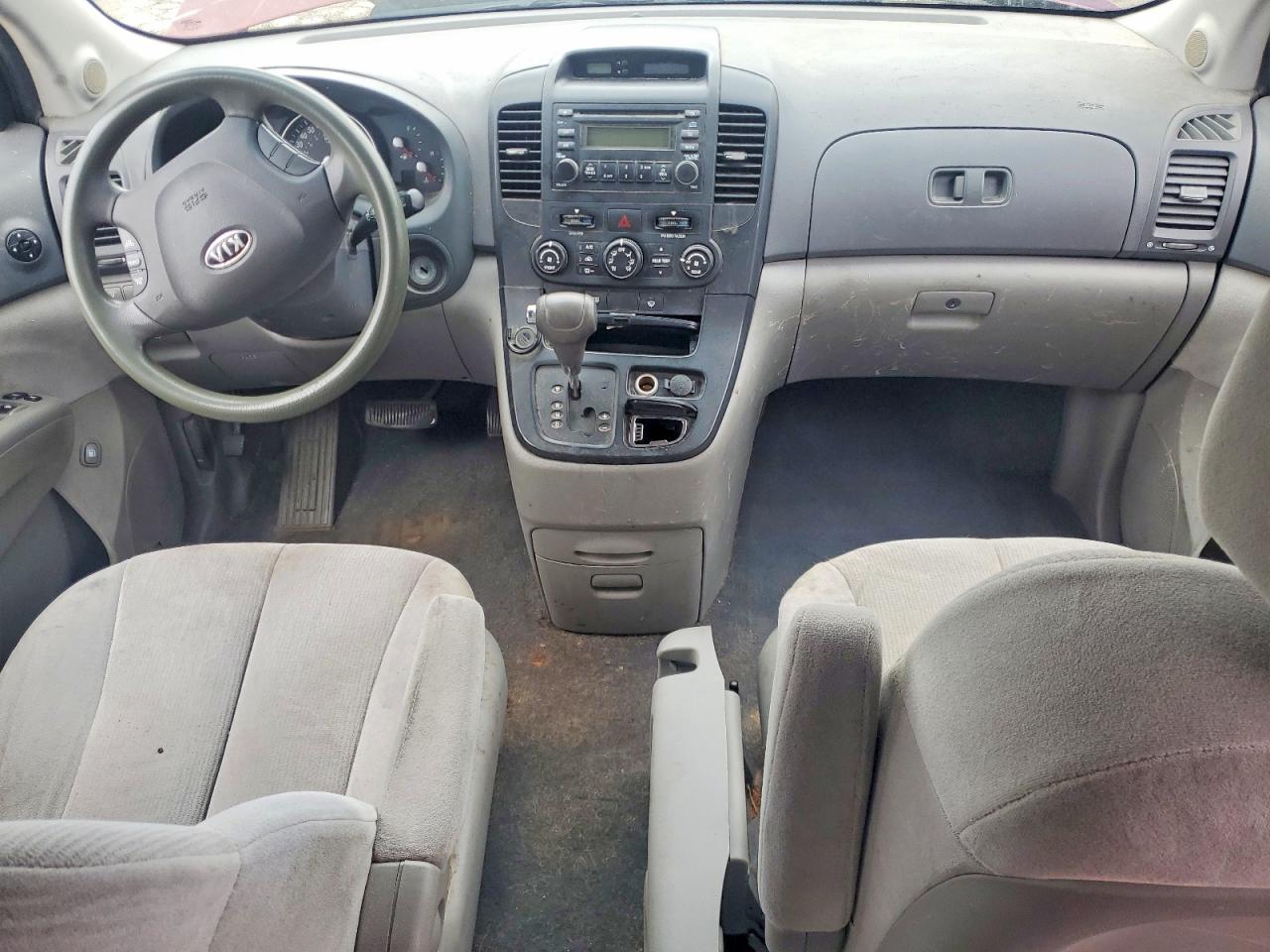 2008 Kia Sedona Lx Red vin: KNDMB233186249199