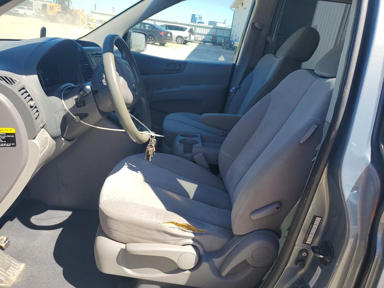 2009 Kia Sedona Lx Gray vin: KNDMB233196313646