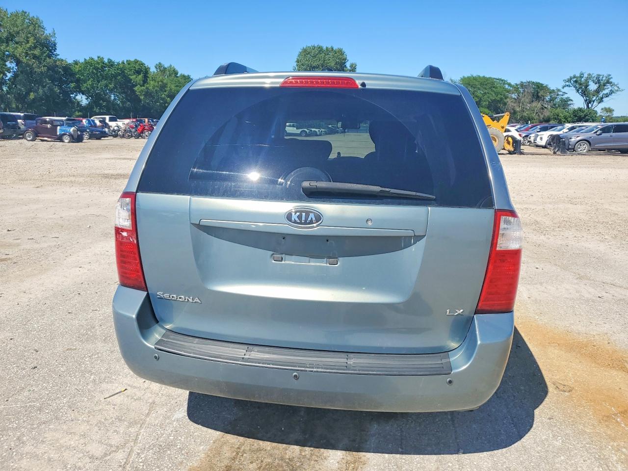 2009 Kia Sedona Lx Gray vin: KNDMB233196313646