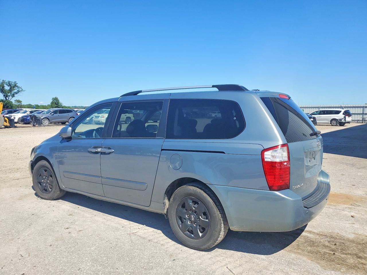 2009 Kia Sedona Lx Gray vin: KNDMB233196313646